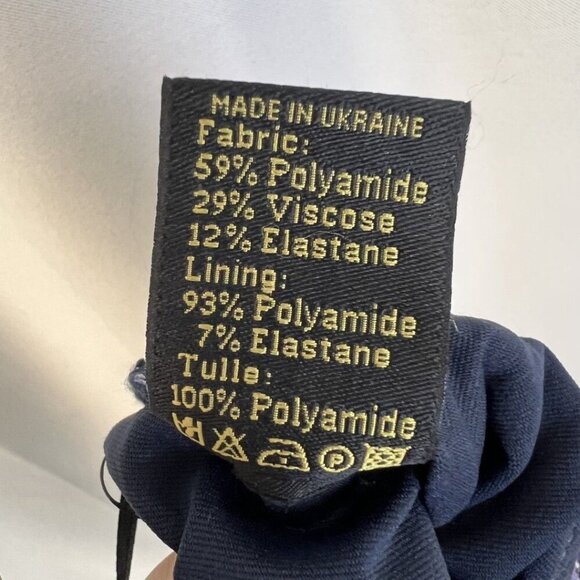 NEW Olvi's Printed Lace with Soft Tulle A-Line Midi Dress $1,720 - Picture 12 of 12